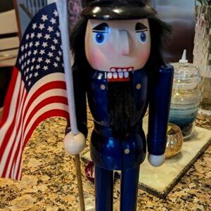 Wooden Nutcracker (15 inch) - Police